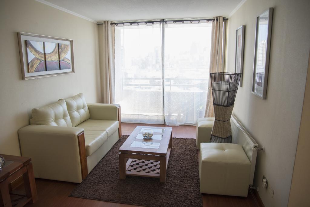 Bellavista Departamento Amoblado Apartman Santiago Szoba fotó