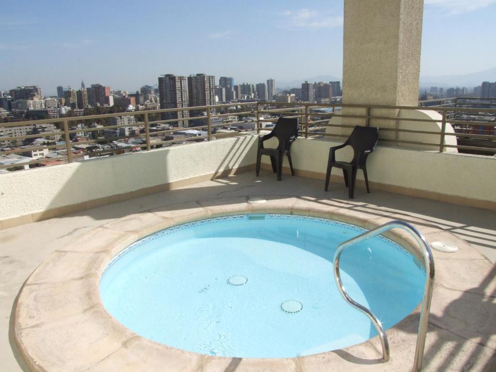 Bellavista Departamento Amoblado Apartman Santiago Szoba fotó
