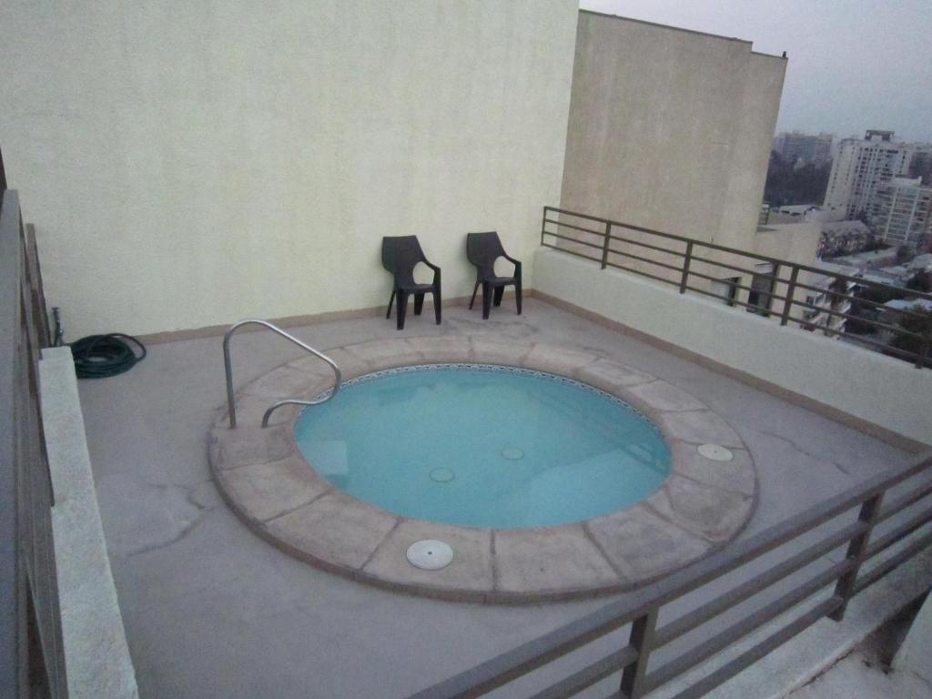 Bellavista Departamento Amoblado Apartman Santiago Szoba fotó