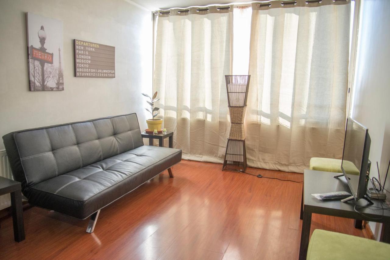 Bellavista Departamento Amoblado Apartman Santiago Kültér fotó